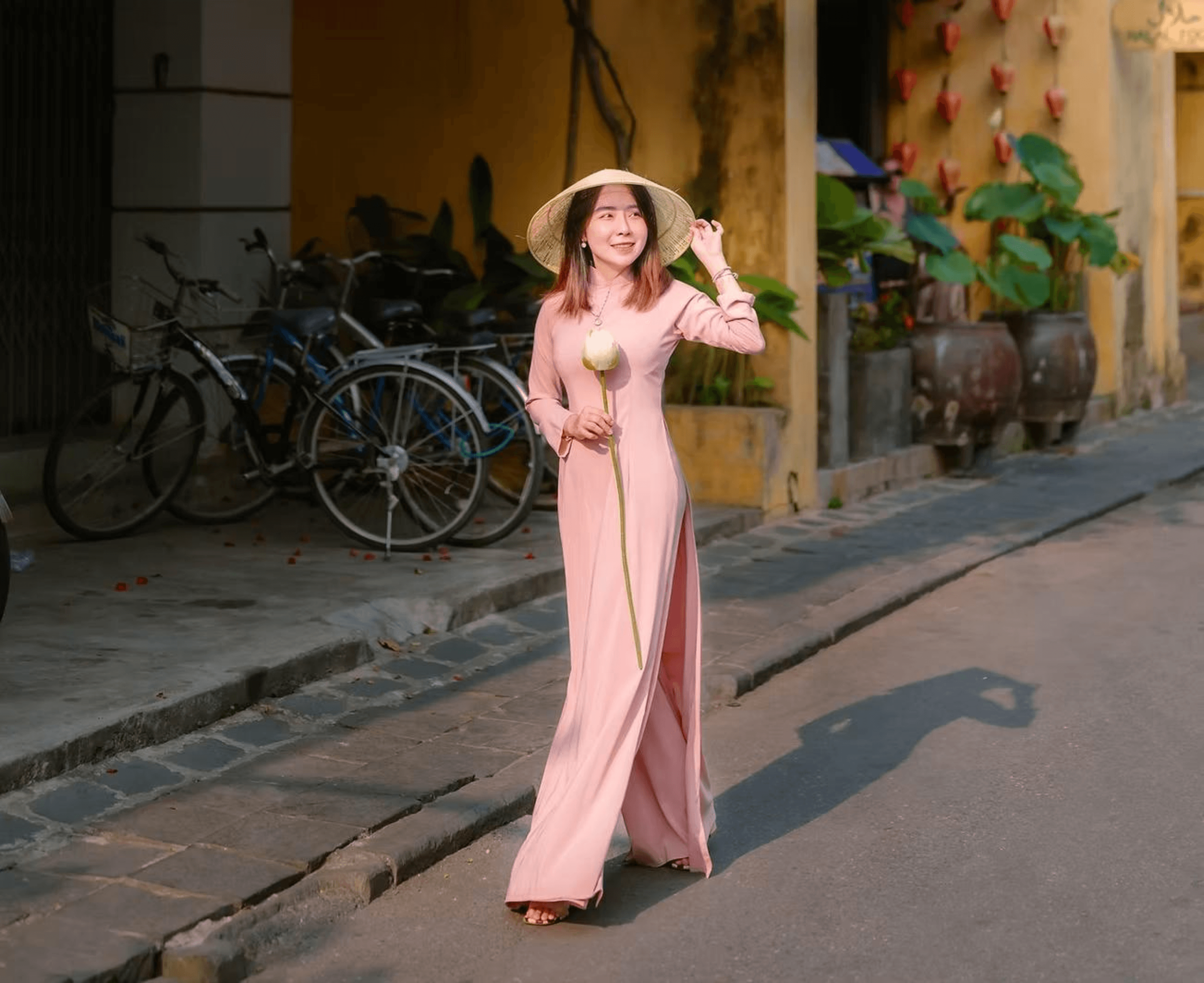 Vietnamese Woman in Ao Dai