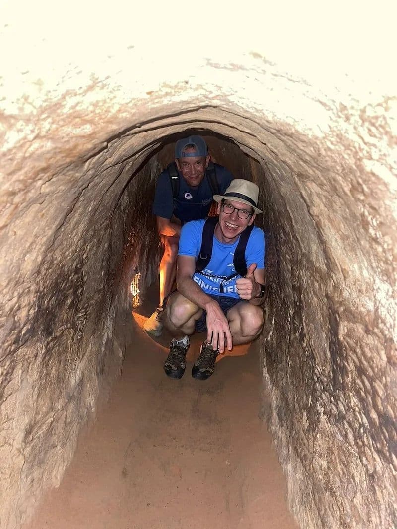UNDERGROUND CU CHI TUNNELS WITH LUNCH