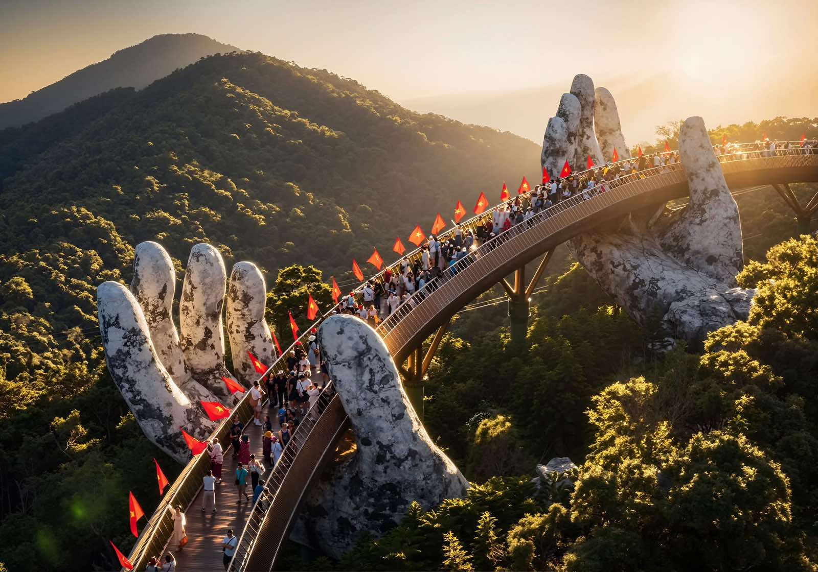 DAY 4: BA NA HILLS – GOLDEN BRIDGE (Meal: B/L)